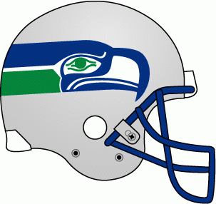 Seattle Seahawks 1983-2001 Helmet Logo fabric transfer